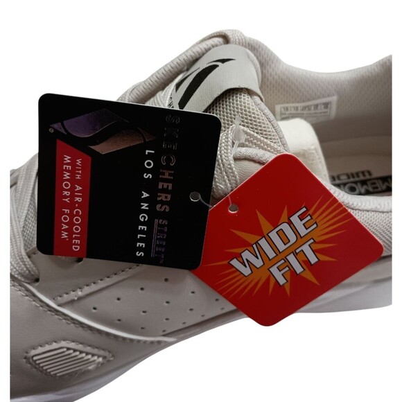 Skechers Koopa Tiebreak Sneakers Mens 13W Off White Lace Up Memory Foam Comfort - Picture 8 of 11